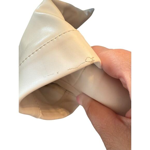 Lulu's Cream Ankle Boots - Picture 10 of 12